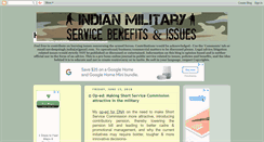 Desktop Screenshot of indianmilitary.info